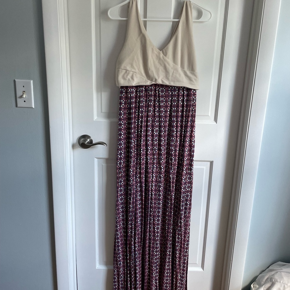 Maeve maxi dress from Anthropologie, M